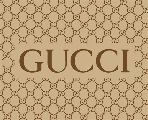 gucci logo brown